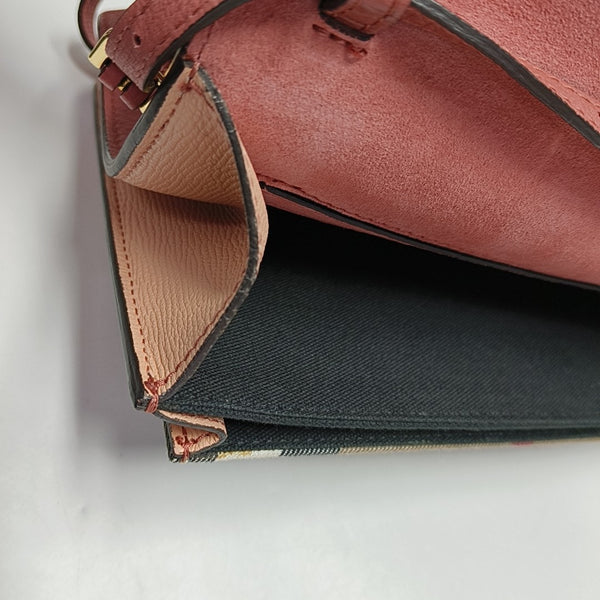 Authenticated pre-owned  Burberry Macken Small Patchwork Beige - Shoulder Bag at Looply