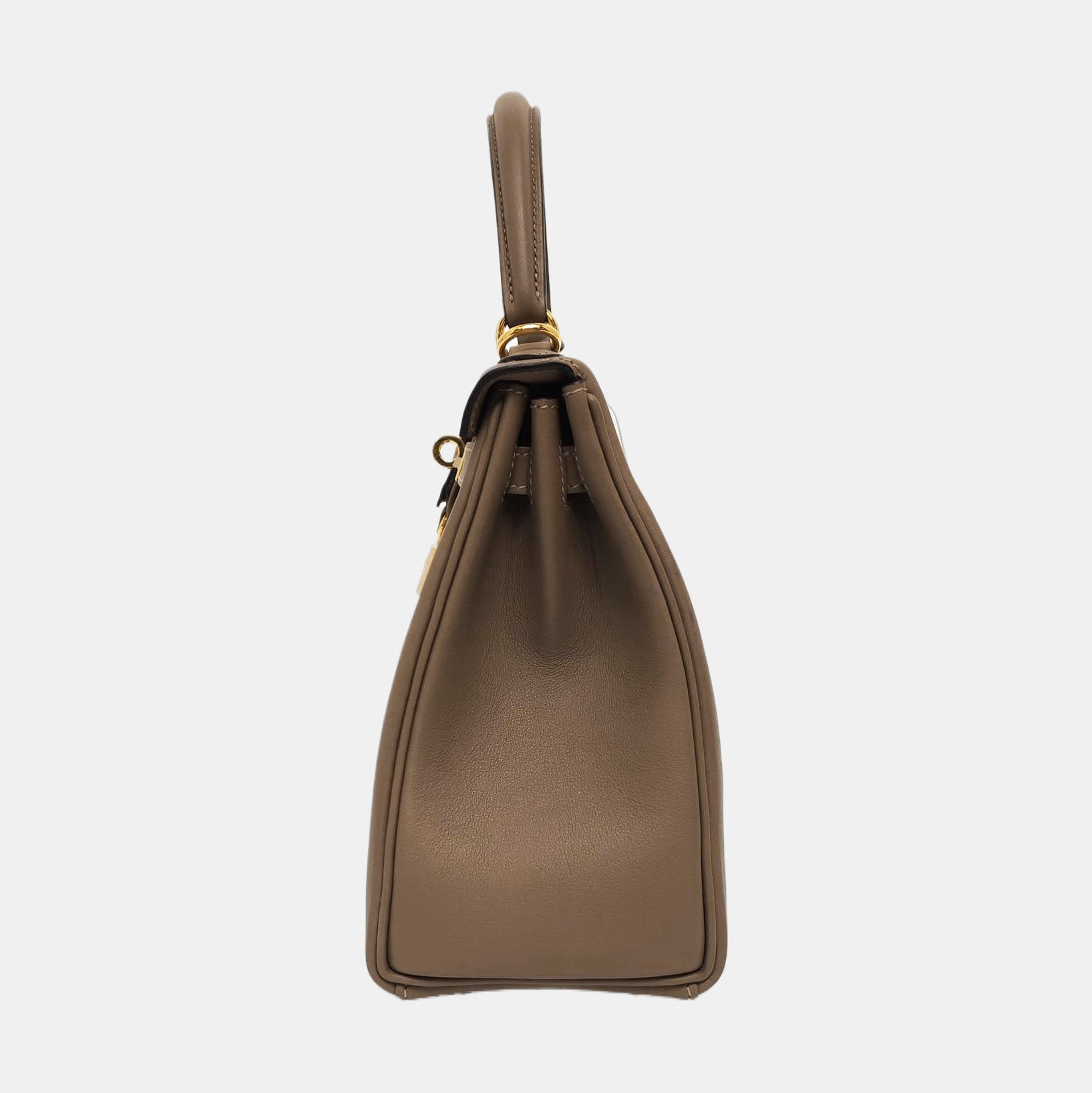 Authenticated pre-owned  Kelly 25 Swift Beige - Shoulder Bag at Looply