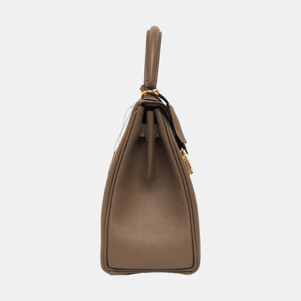 Authenticated pre-owned  Kelly 25 Swift Beige - Shoulder Bag at Looply