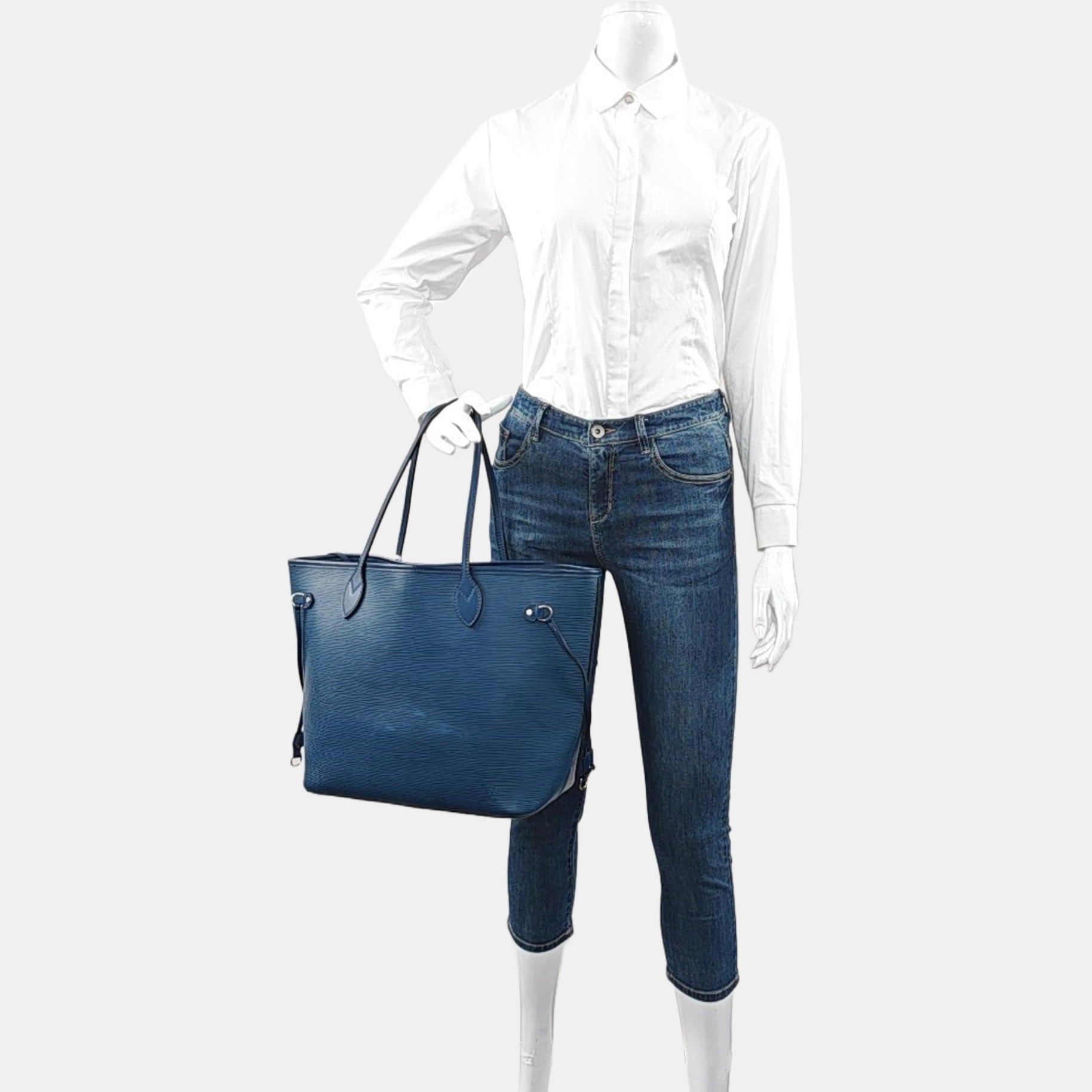 Neverfull MM Epi Azul