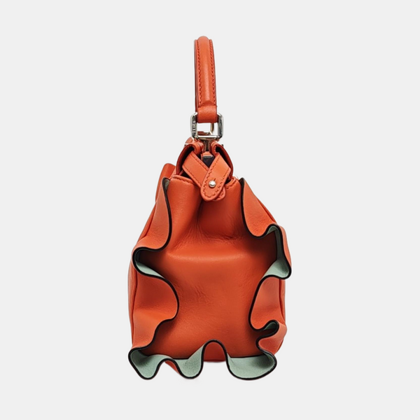 Authenticated pre-owned  Peekaboo Calfskin Orange - Crossbody Bag at Looply