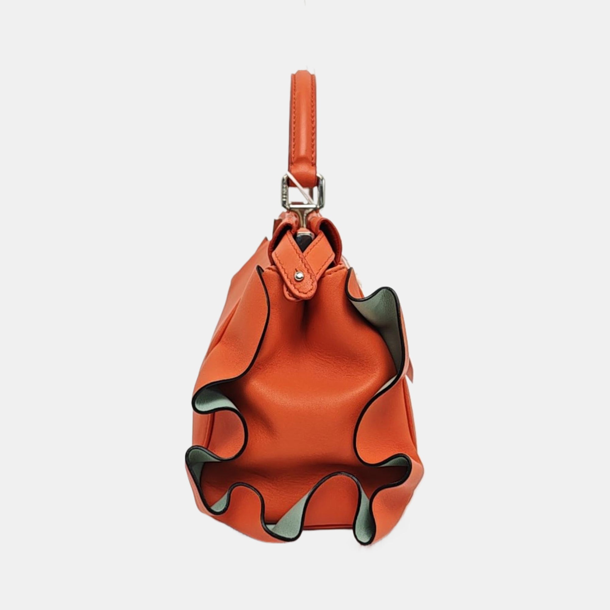 Authenticated pre-owned  Peekaboo Calfskin Orange - Crossbody Bag at Looply