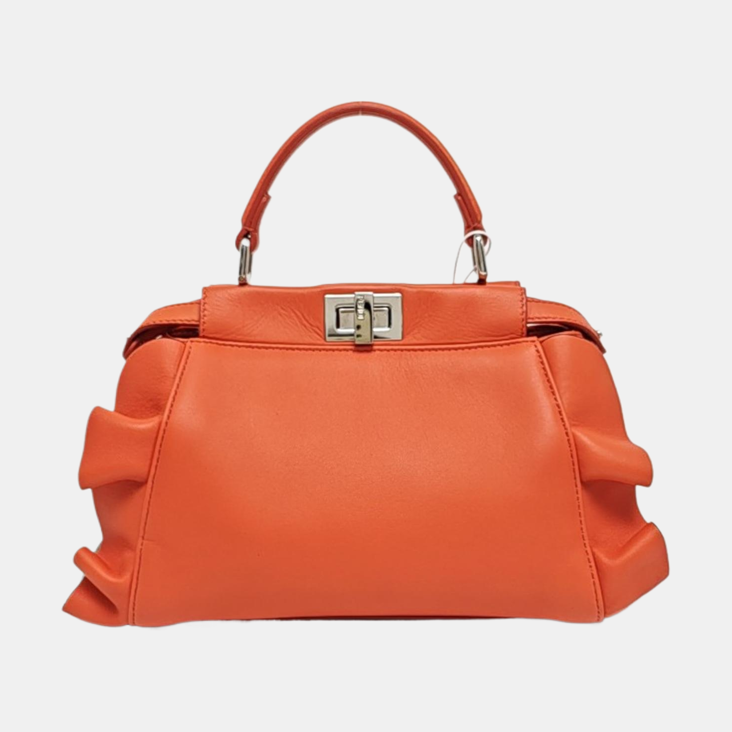Authenticated pre-owned  Peekaboo Calfskin Orange - Crossbody Bag at Looply