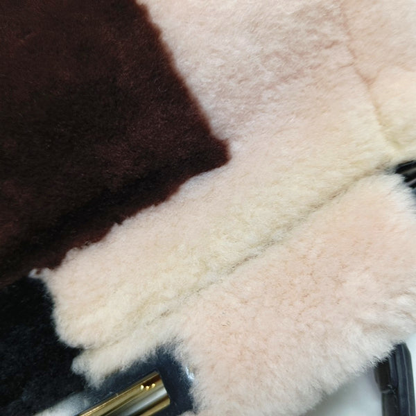 Authenticated pre-owned  Peekaboo Medium Fur Multicolor - Shoulder Bag at Looply