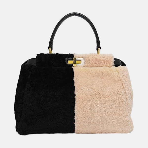 Authenticated pre-owned  Peekaboo Medium Fur Multicolor - Shoulder Bag at Looply