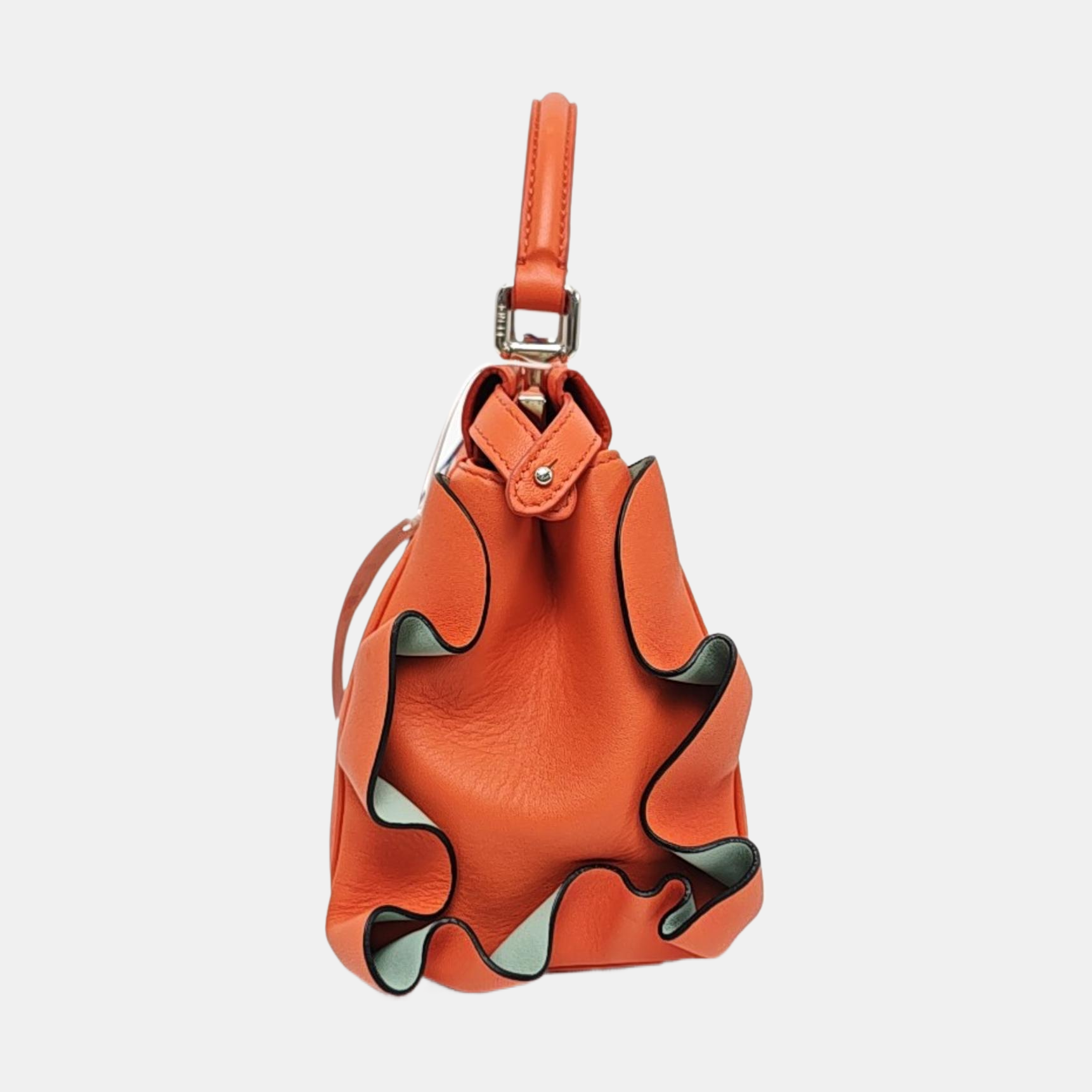 Authenticated pre-owned  Peekaboo Calfskin Orange - Crossbody Bag at Looply