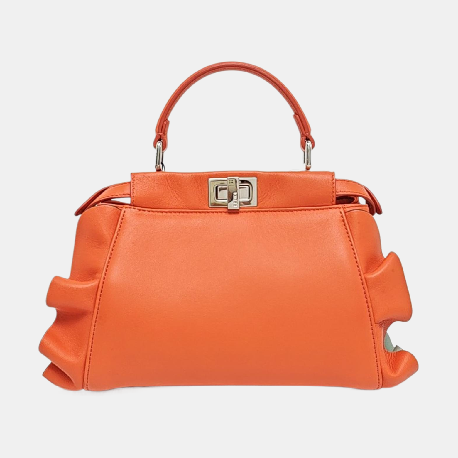 Authenticated pre-owned  Peekaboo Calfskin Orange - Crossbody Bag at Looply