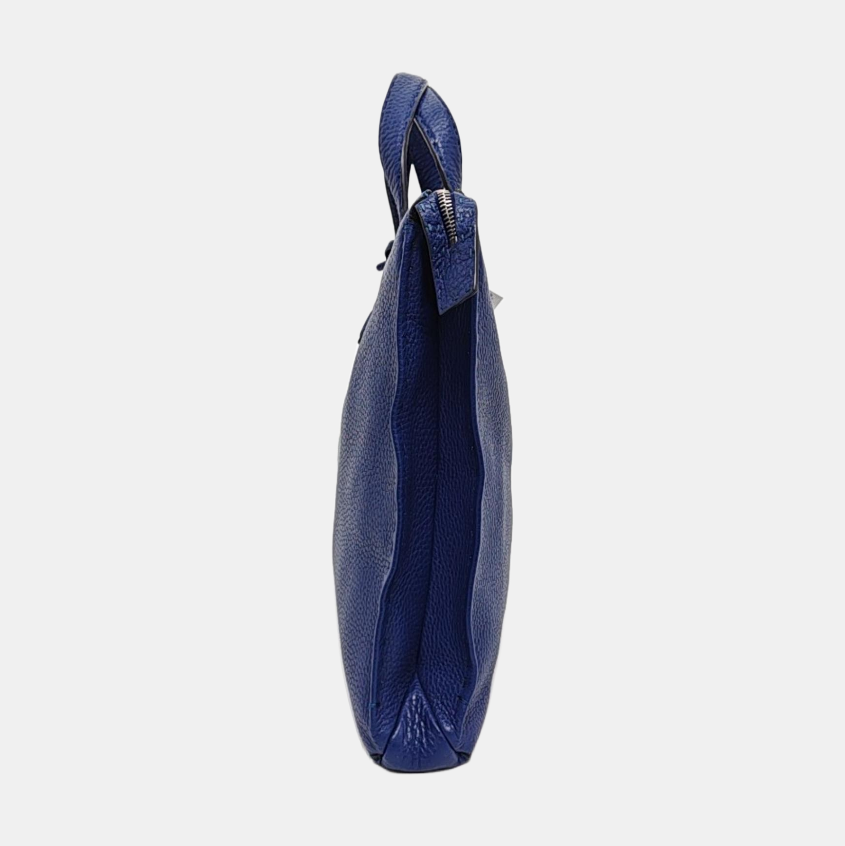 Authenticated pre-owned  Peekaboo Calfskin Blue - Top Handle Bag at Looply