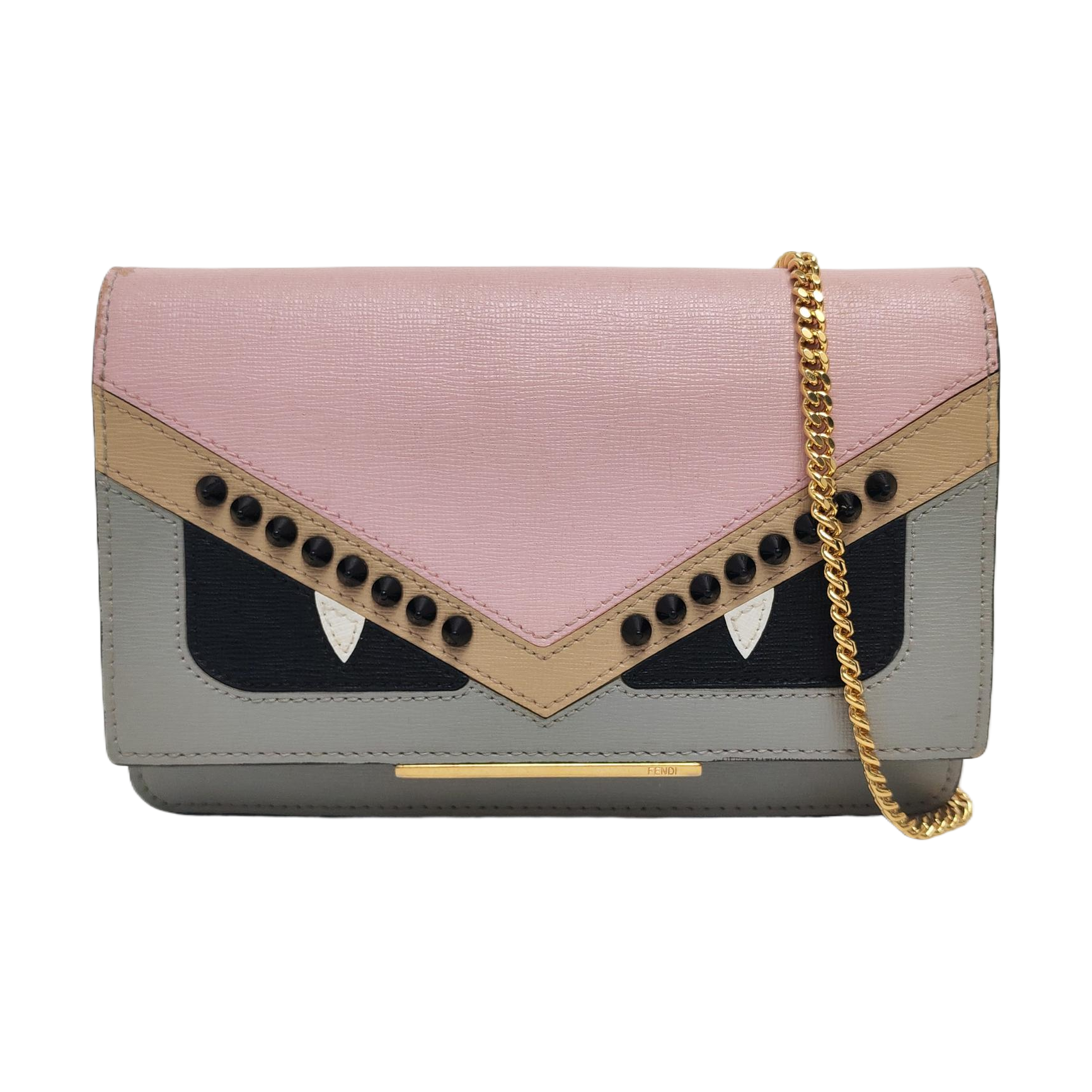 Authenticated pre-owned  Monster Calfskin Pink - Crossbody Bag at Looply