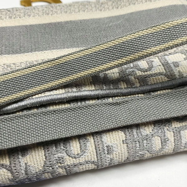 Authenticated pre-owned  Saddle Monogram Canvas Gray - Belt Bag at Looply