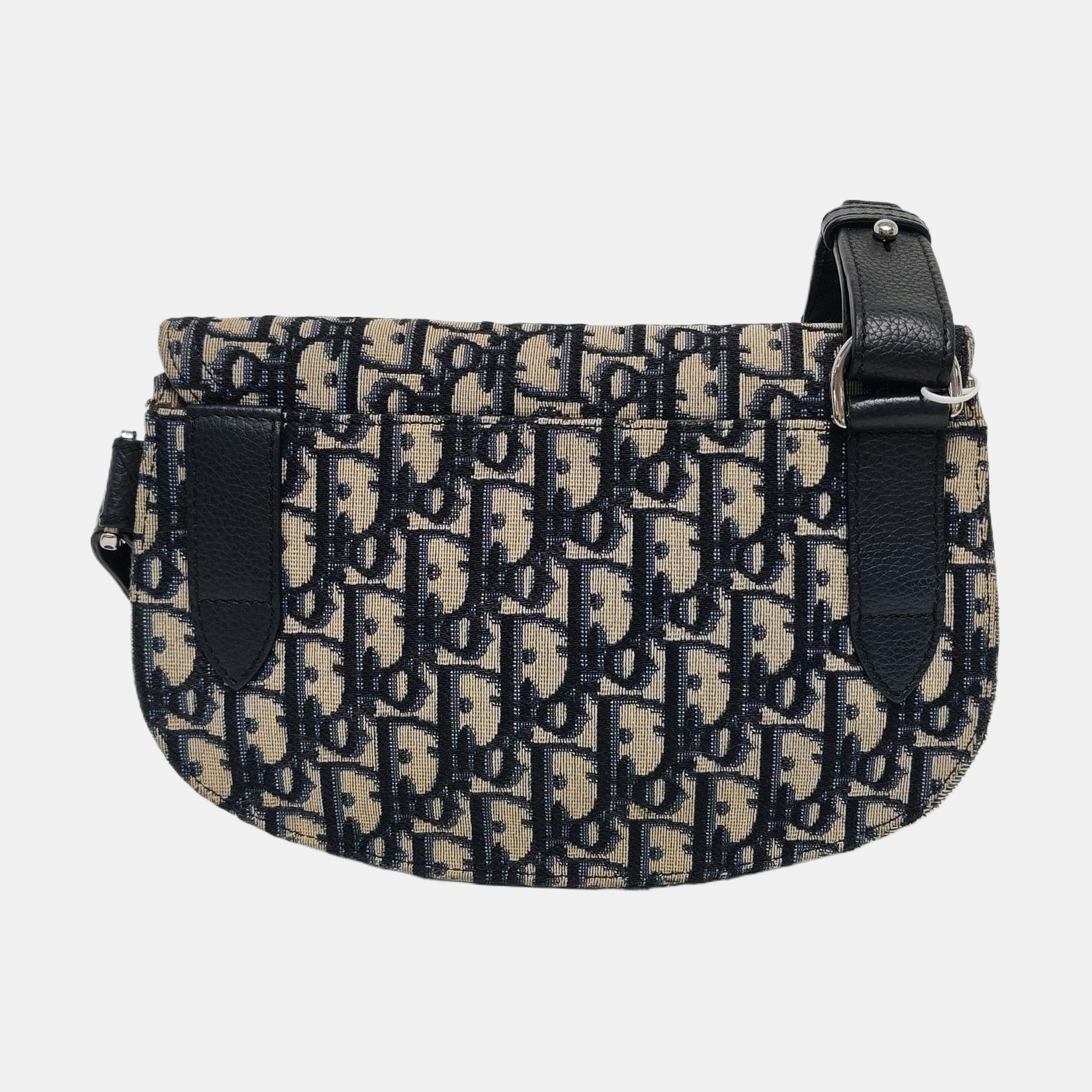 Authenticated pre-owned  Saddle Monogram Canvas Beige - Crossbody Bag at Looply