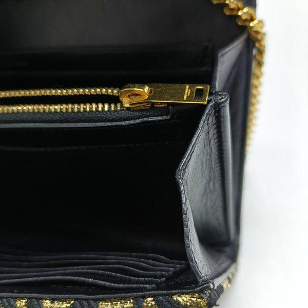 Authenticated pre-owned  Kate Fabric Black - Crossbody Bag at Looply