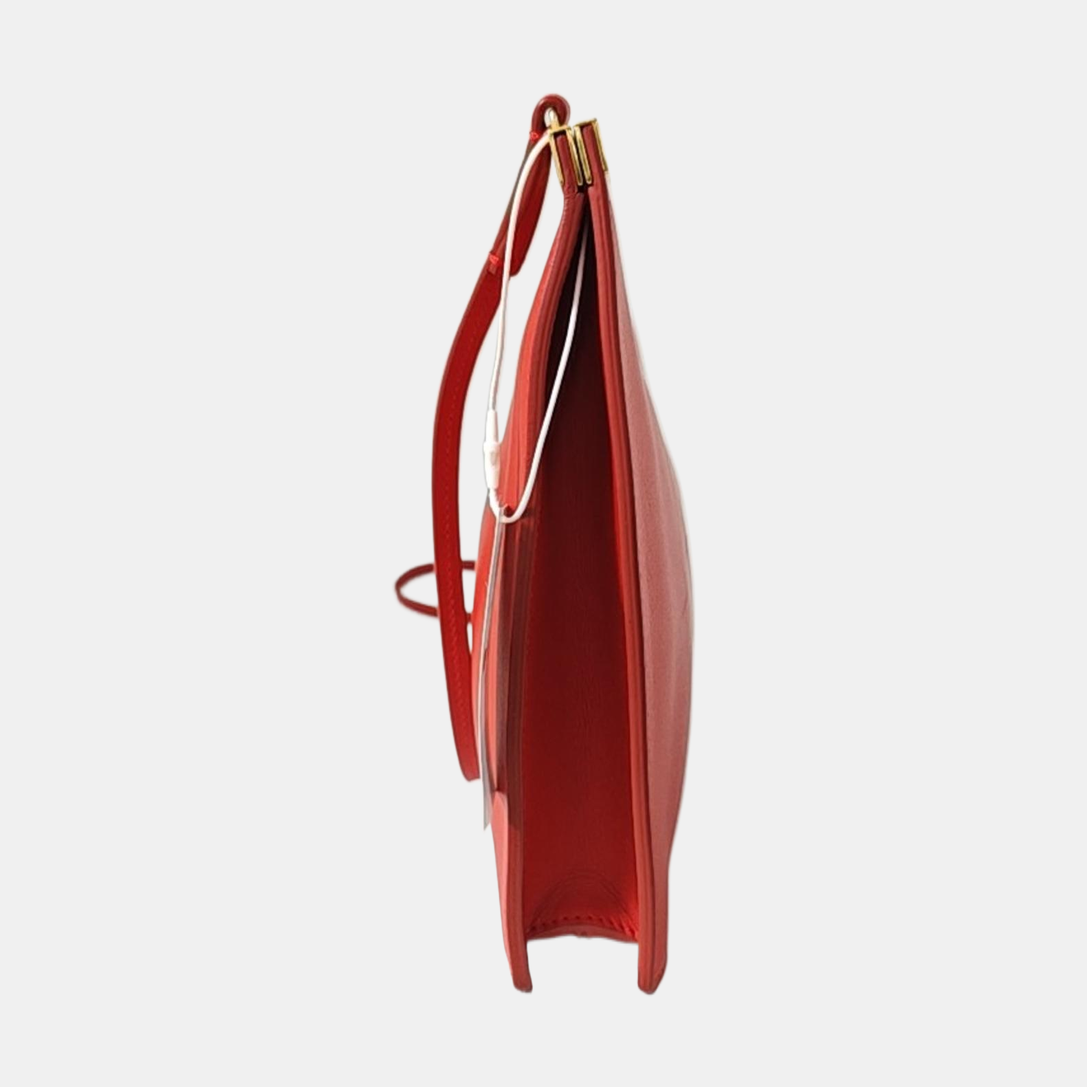 Authenticated pre-owned  Clasp Mini Calfskin Red - Crossbody Bag at Looply