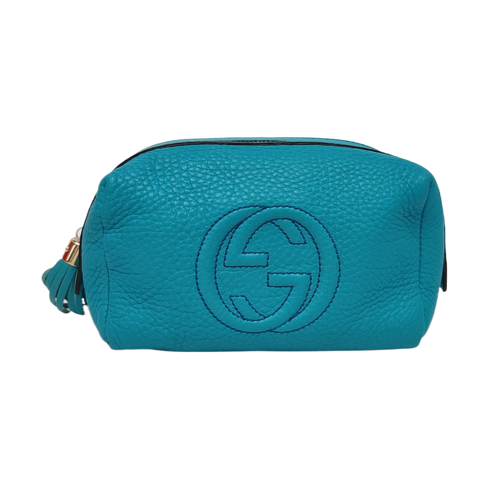 Authenticated pre-owned  Soho Calfskin Green - Clutch at Looply