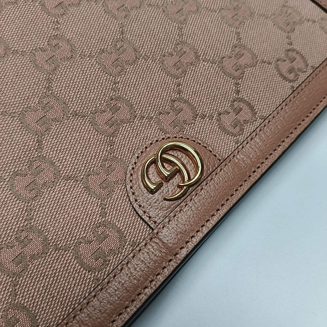 Authenticated pre-owned  Ophidia Monogram Canvas Pink - Clutch at Looply