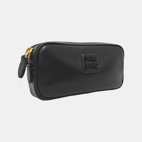 Authenticated pre-owned  Arcadie Calfskin Black - Belt Bag at Looply
