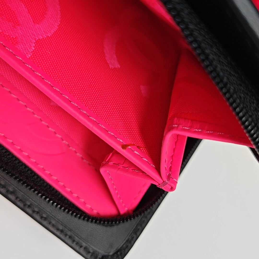 Authenticated pre-owned  Cambon Quilted Calfskin Black Wallet - Wallet at Looply
