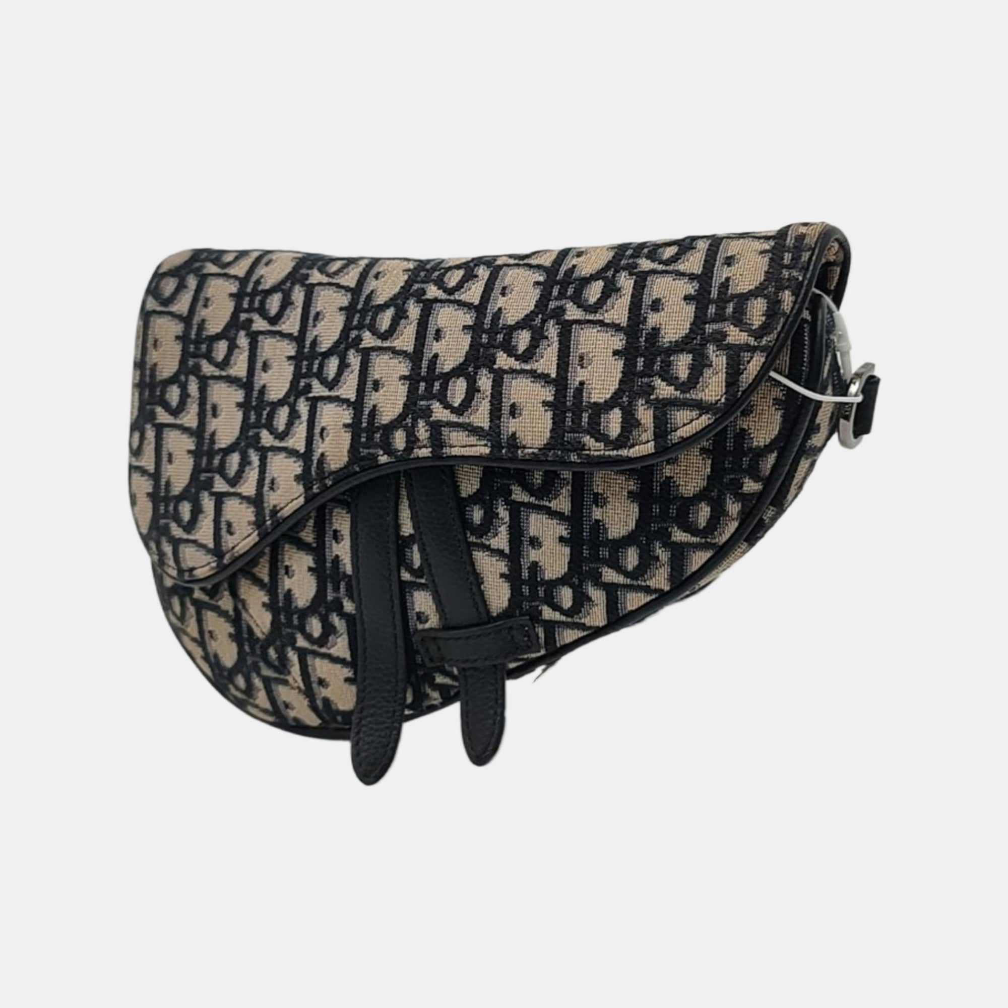 Authenticated pre-owned  Saddle Mini Monogram Canvas Blue - Belt Bag at Looply