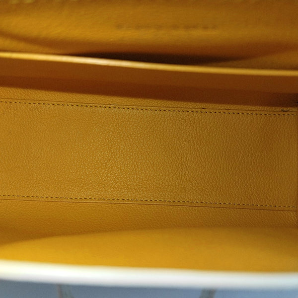 Authenticated pre-owned  Saïgon Mini Coated Canvas White - Shoulder Bag at Looply