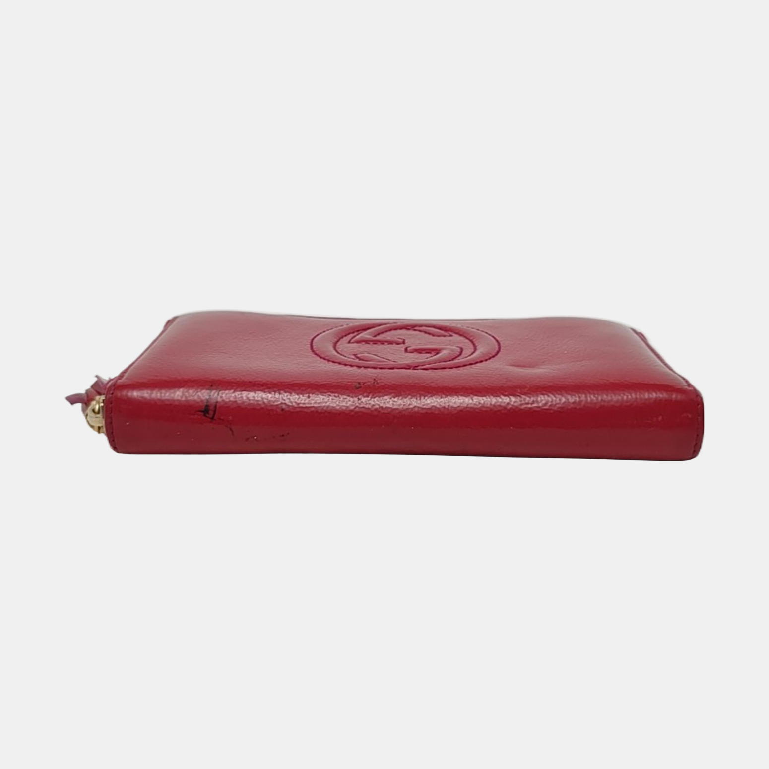 Authenticated pre-owned  Soho Calfskin Red Wallet - Wallet at Looply