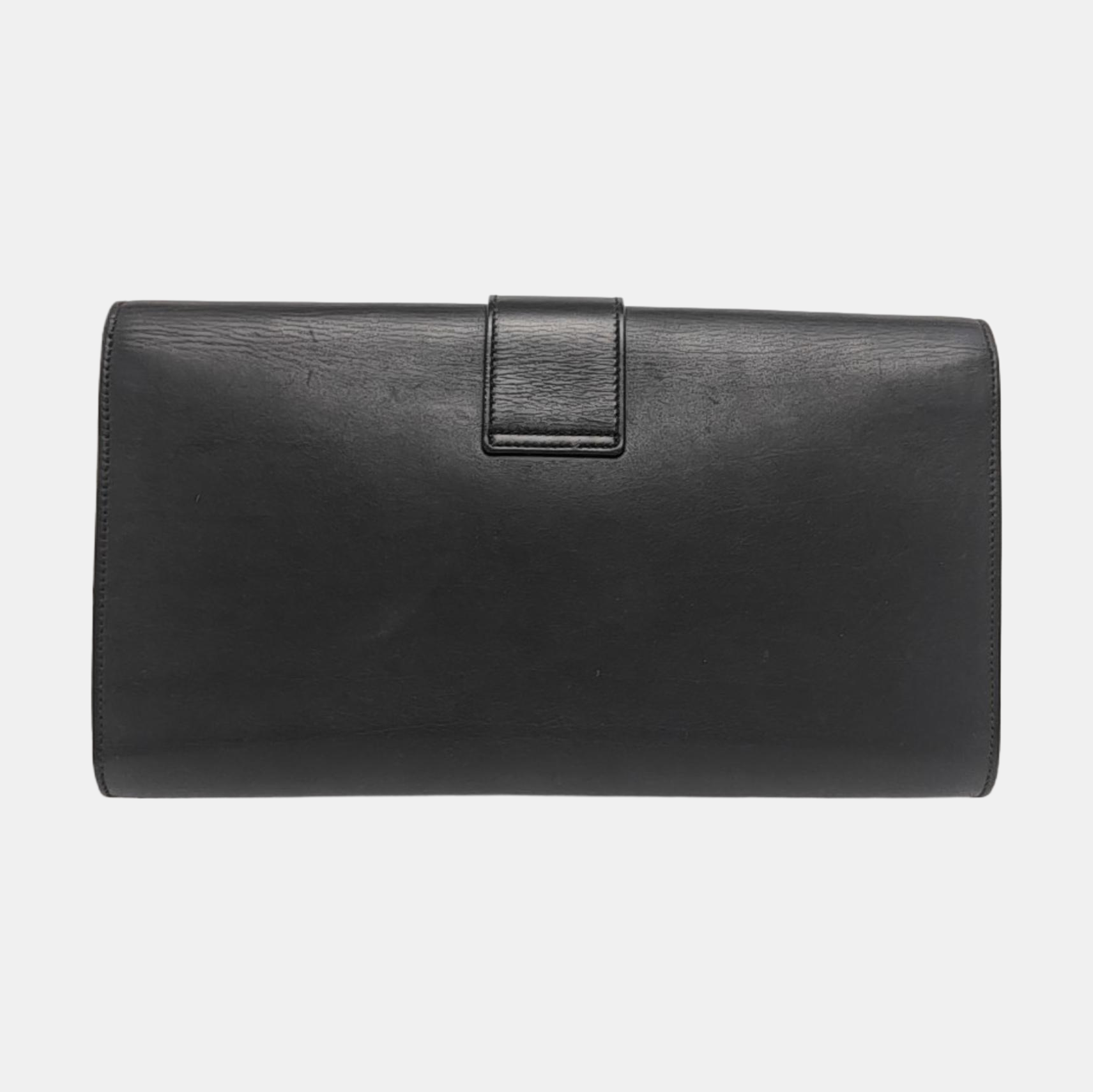 Authenticated pre-owned  Chyc Y Ligne Calfskin Black - Clutch at Looply