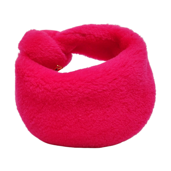 Authenticated pre-owned  Jodie Mini Sheepskin Red - Top Handle Bag at Looply
