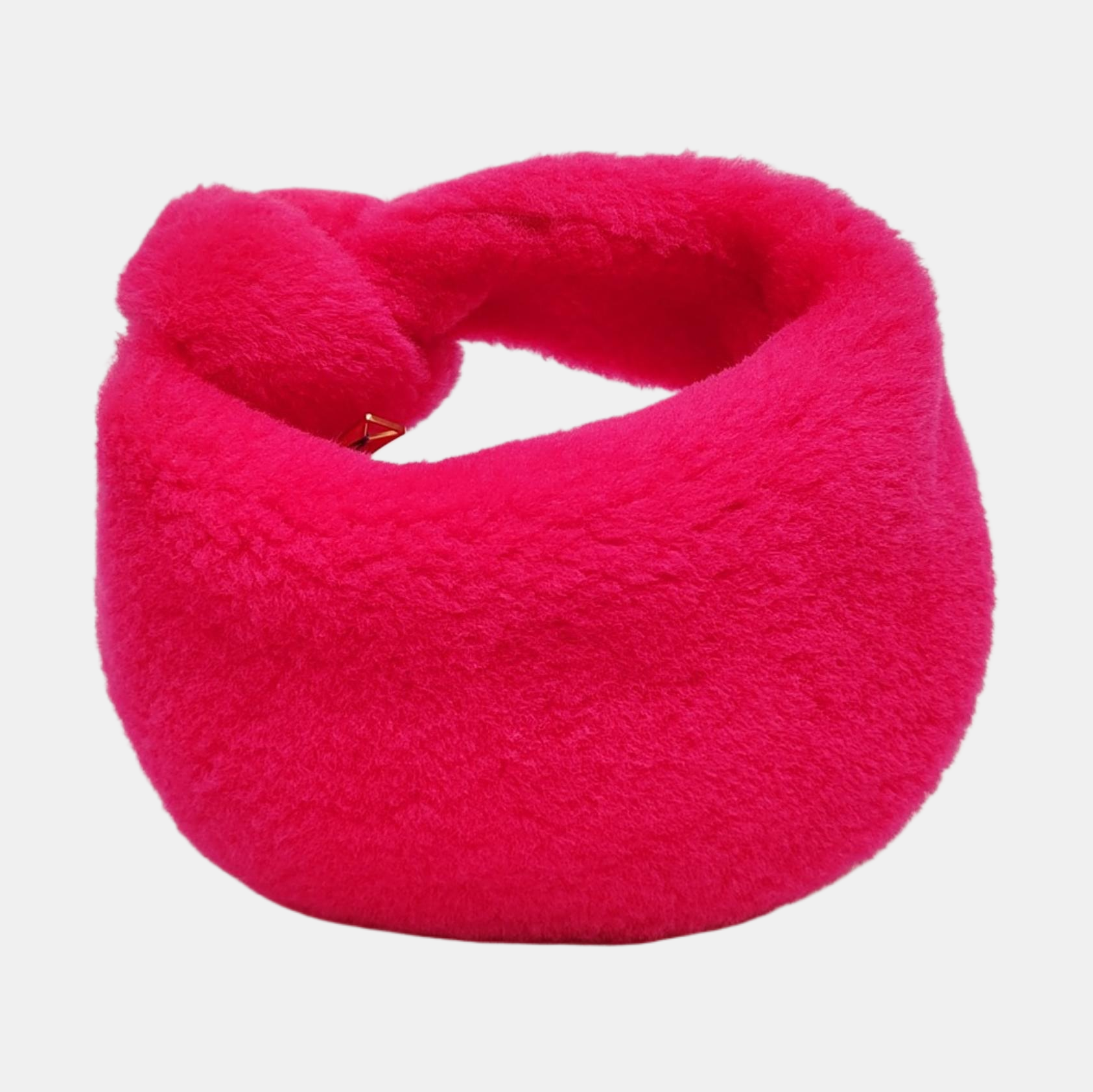 Authenticated pre-owned  Jodie Mini Sheepskin Red - Top Handle Bag at Looply