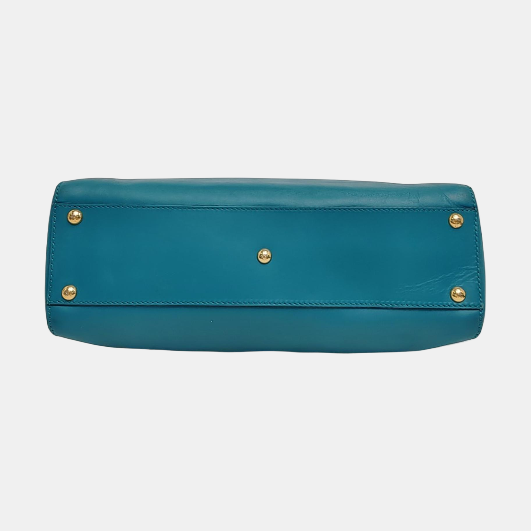 Authenticated pre-owned  Peekaboo Medium Calfskin Green - Top Handle Bag at Looply