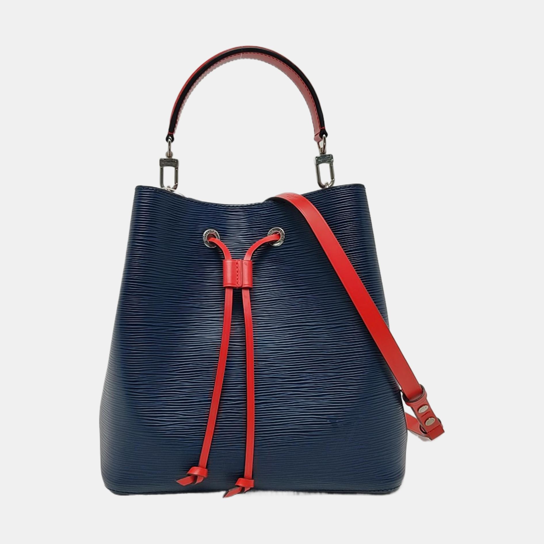 Authenticated pre-owned  NéoNoé MM Calfskin Blue - Shoulder Bag at Looply