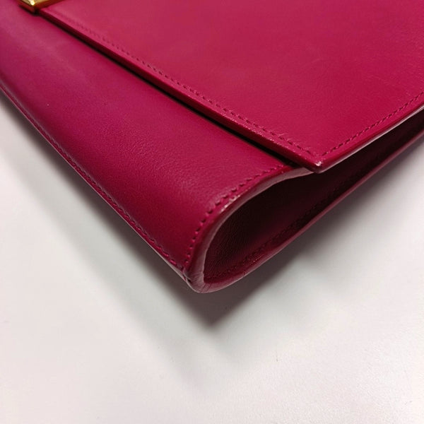 Authenticated pre-owned  Chyc Y Ligne Calfskin Pink - Clutch at Looply