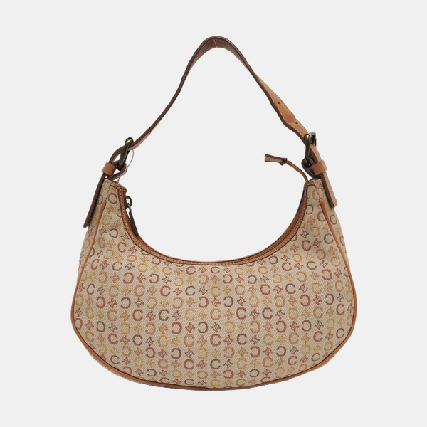 Authenticated pre-owned  Ava Fabric Beige - Top Handle Bag at Looply