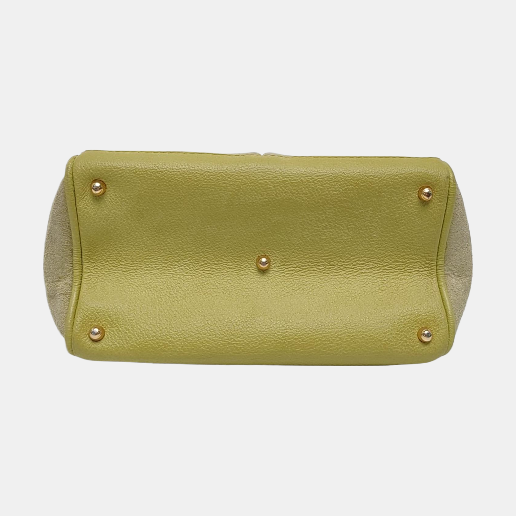 Authenticated pre-owned  Bamboo 1947 Suede Green - Shoulder Bag at Looply