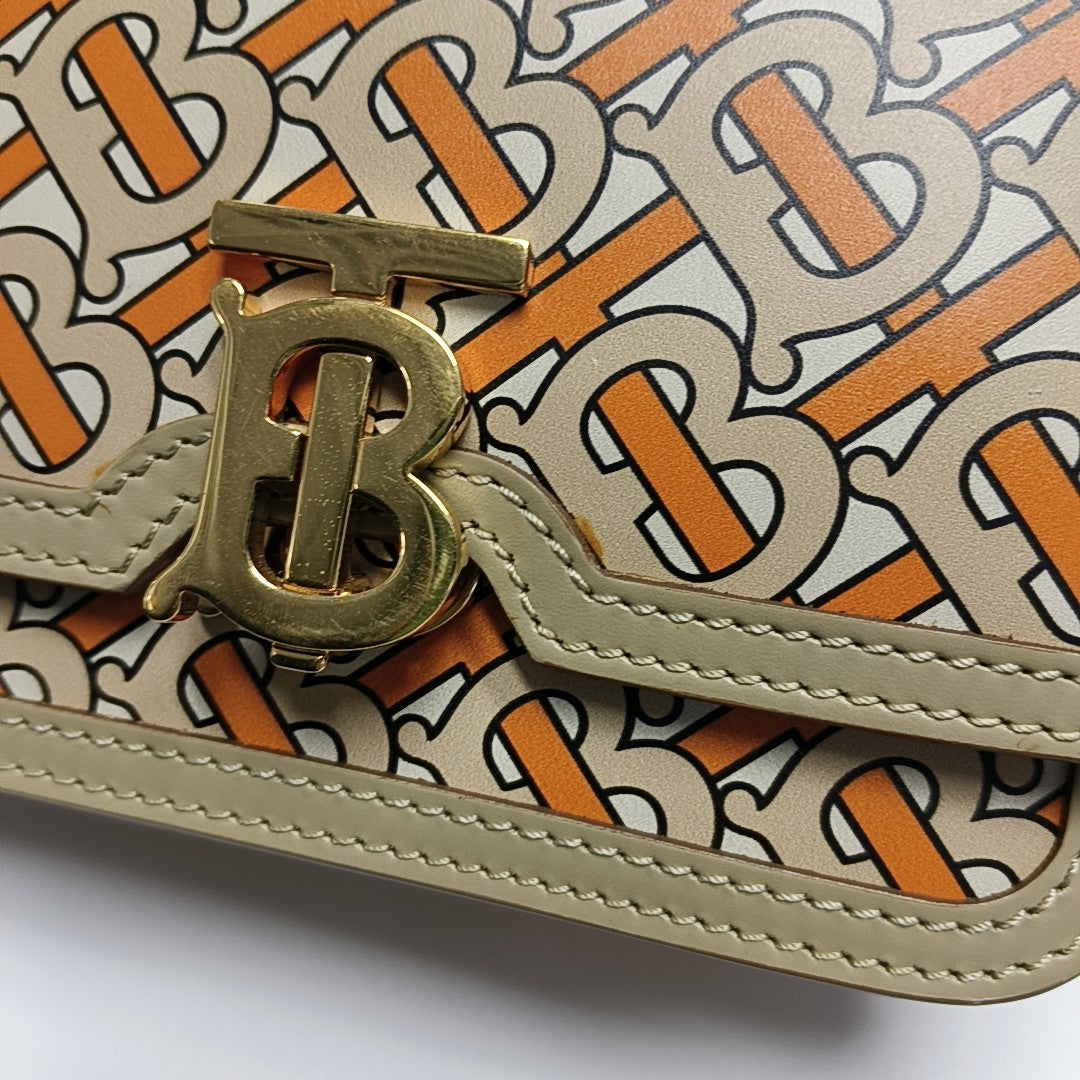 Authenticated pre-owned  Tb Mini Calfskin Multicolor - Belt Bag at Looply