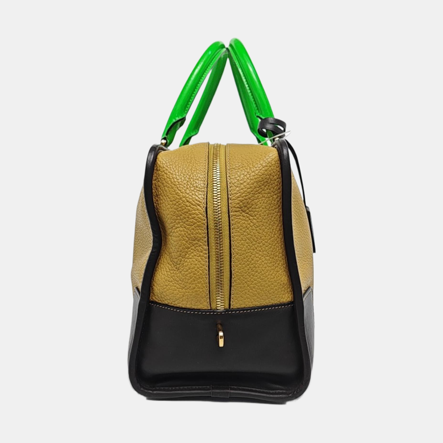 Authenticated pre-owned  Amazona Calfskin Yellow - Top Handle Bag at Looply
