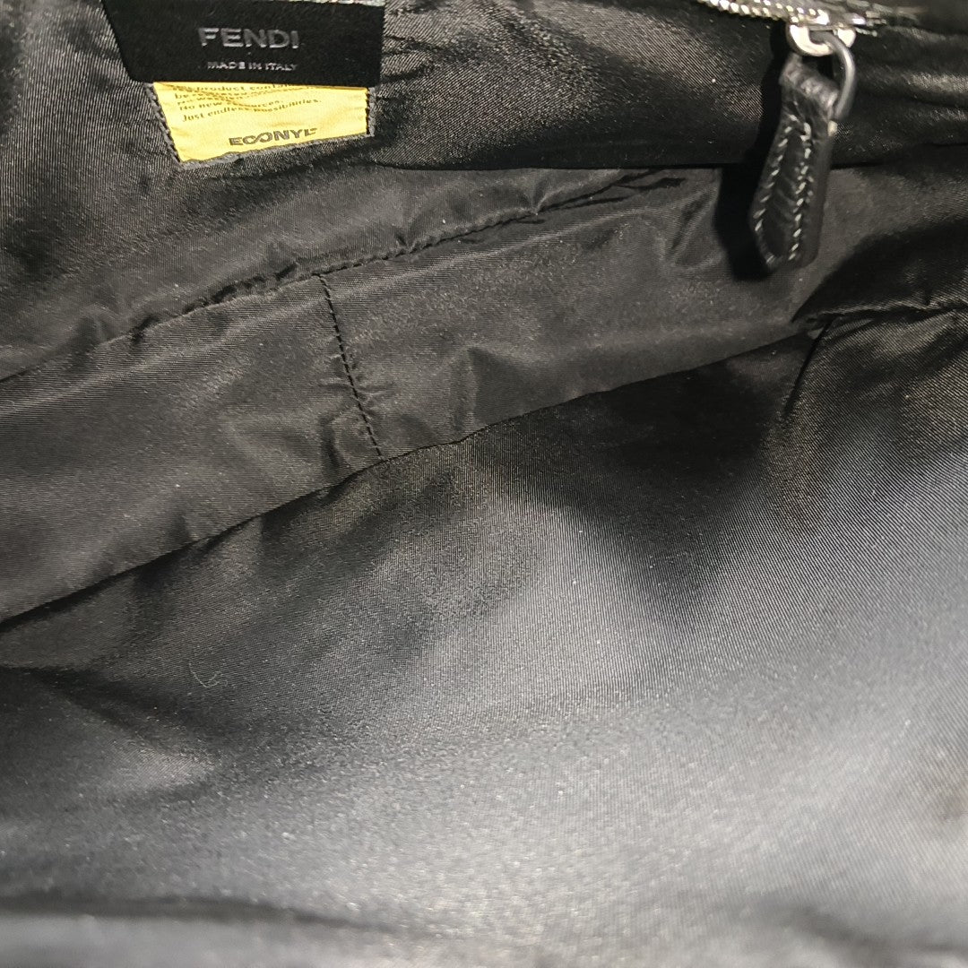 Authenticated pre-owned  Baguette Medium Nylon Black - Shoulder Bag at Looply