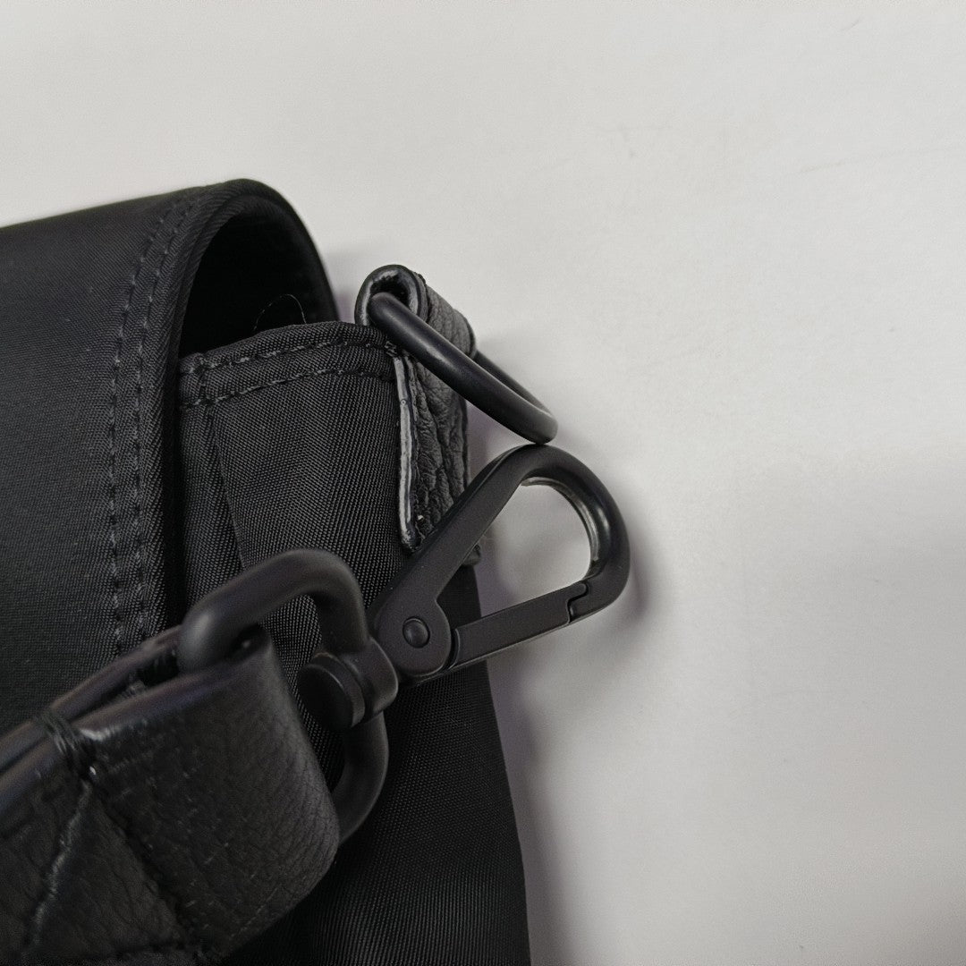 Authenticated pre-owned  Baguette Medium Nylon Black - Shoulder Bag at Looply