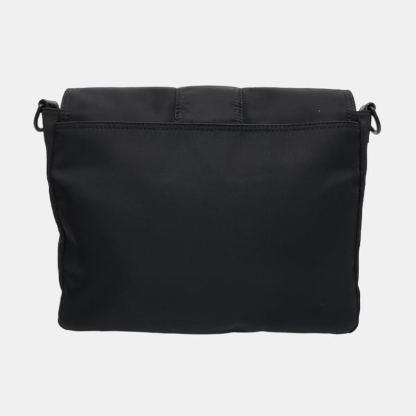 Authenticated pre-owned  Baguette Medium Nylon Black - Shoulder Bag at Looply