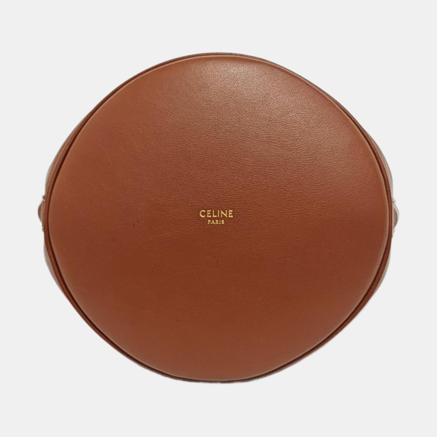 Authenticated pre-owned  Bucket 16 Calfskin Brown - Shoulder Bag at Looply