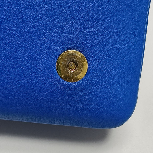 Authenticated pre-owned  Coussin Lambskin Blue - Shoulder Bag at Looply