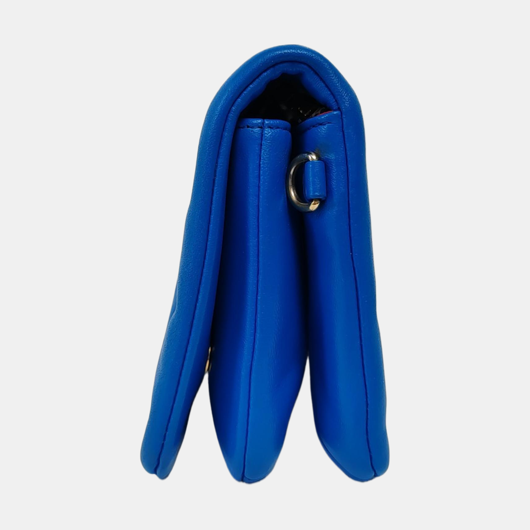 Authenticated pre-owned  Coussin Lambskin Blue - Shoulder Bag at Looply