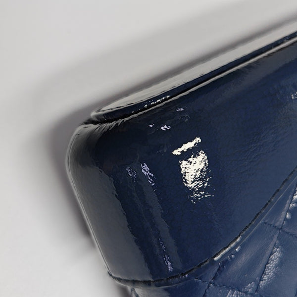 Authenticated pre-owned  Gabrielle Mini Quilted Lambskin Blue - Shoulder Bag at Looply