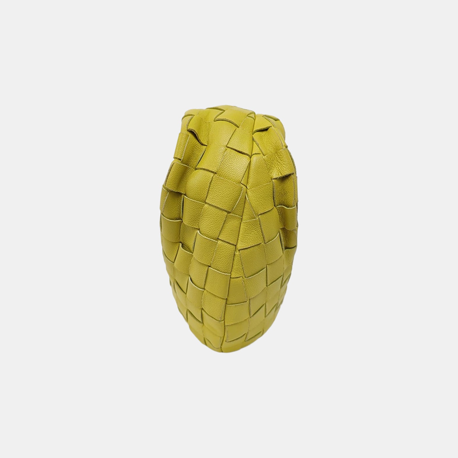 Authenticated pre-owned  Jodie Lambskin Yellow - Top Handle Bag at Looply