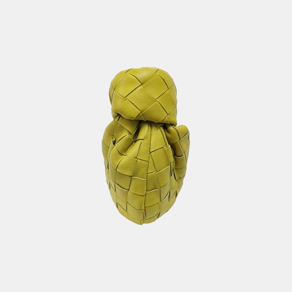 Authenticated pre-owned  Jodie Lambskin Yellow - Top Handle Bag at Looply