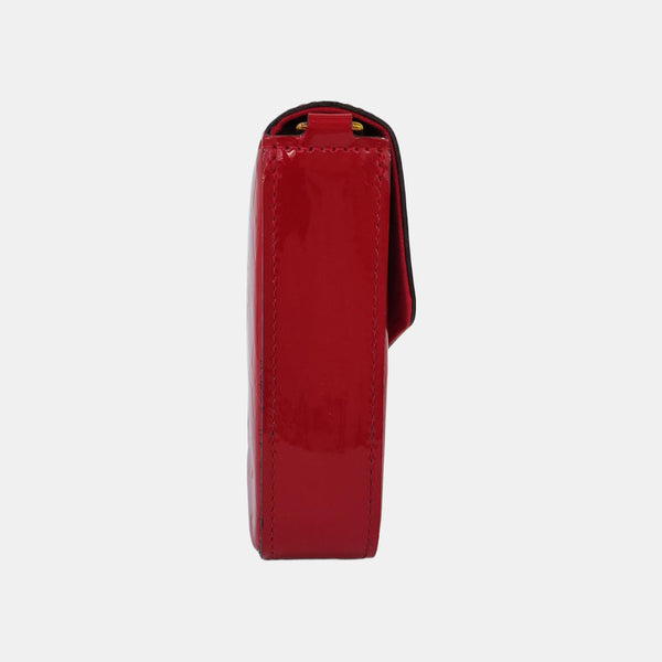 Authenticated pre-owned  Félicie Monogram Patent Leather Red - Shoulder Bag at Looply