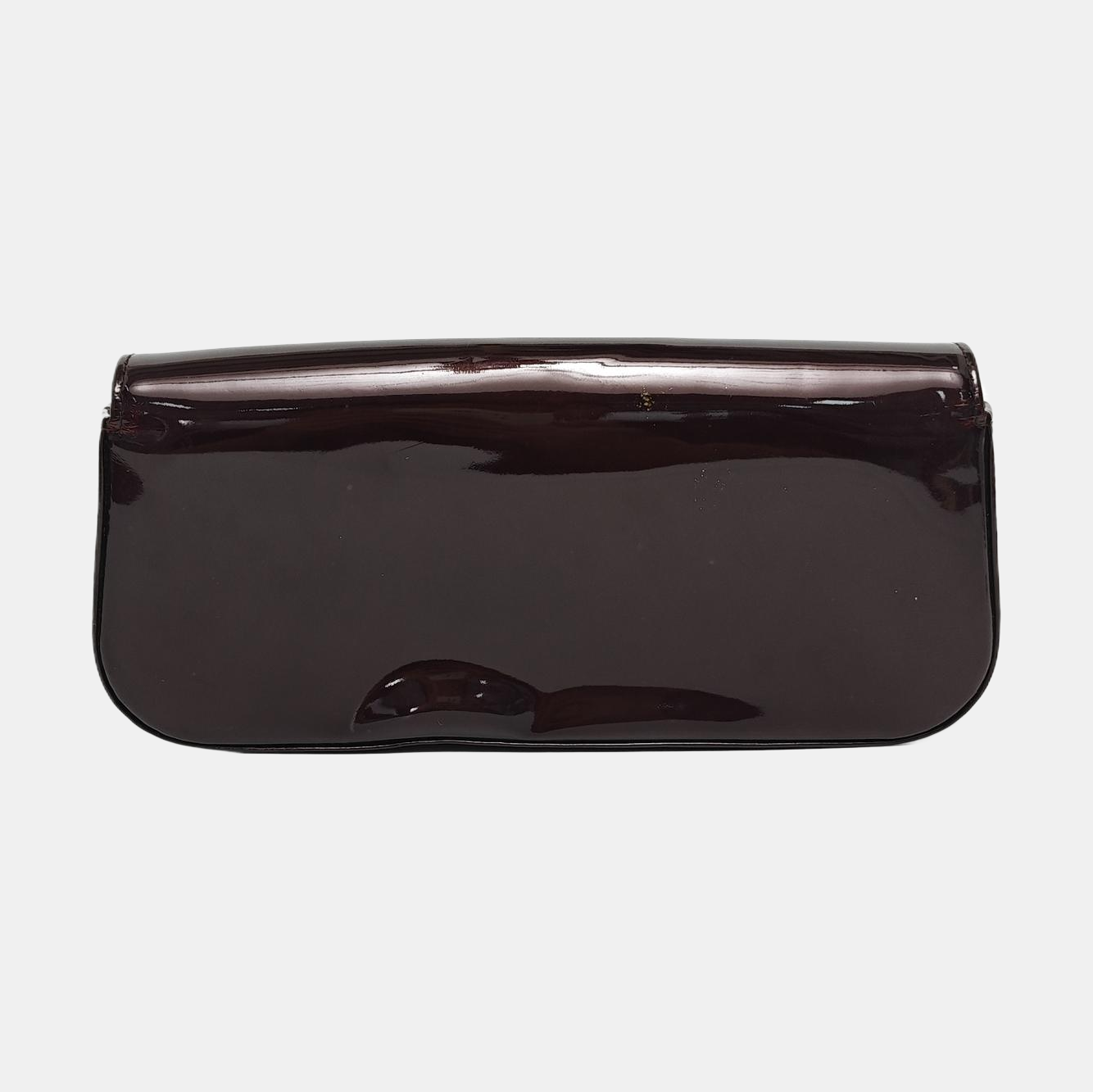 Authenticated pre-owned  Sobe Patent Leather Burgundy - Clutch at Looply