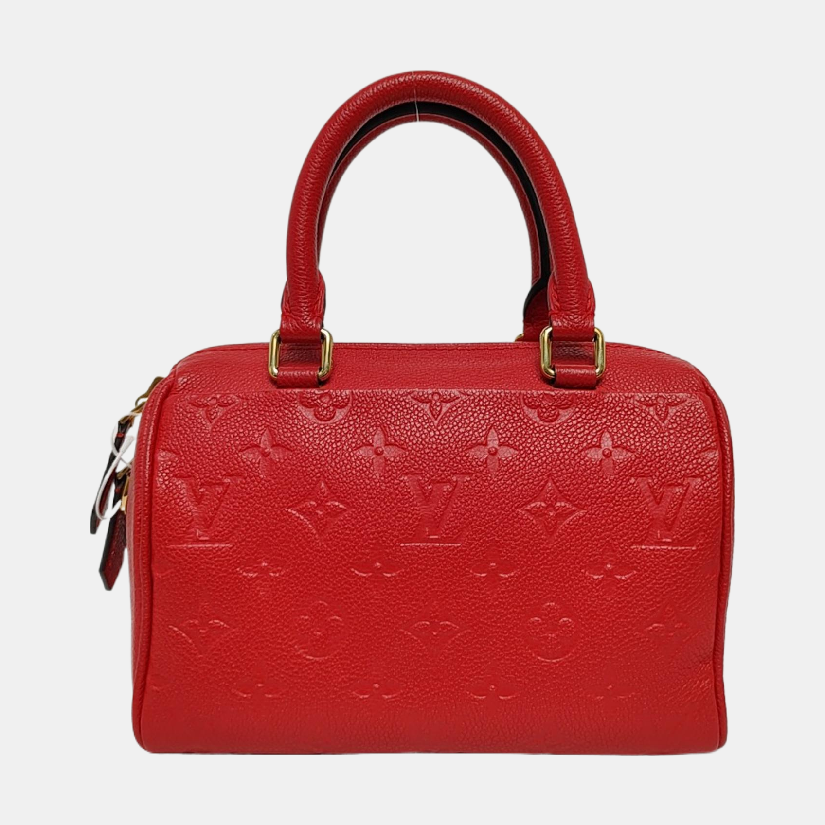 Authenticated pre-owned  Speedy 20 Monogram Calfskin Red - Shoulder Bag at Looply