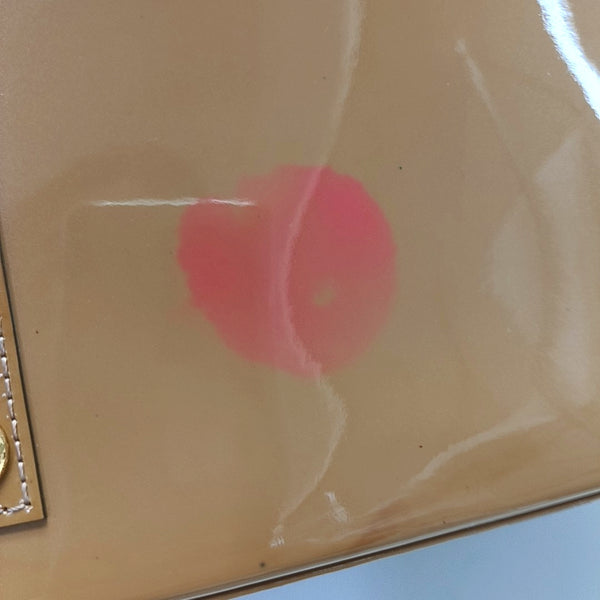 Authenticated pre-owned  Alma PM Patent Leather Beige - Top Handle Bag at Looply