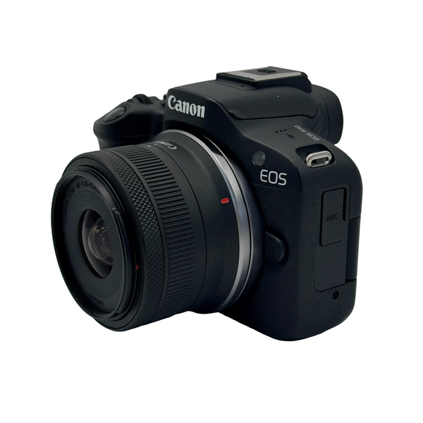 Authenticated pre-owned  EOS R50+ RF-S 18-45mm f/4.5-6.3 IS STM -  at Looply