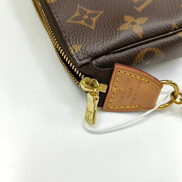 ACCESSOIRES Mini Monogram Coated Canvas Brown