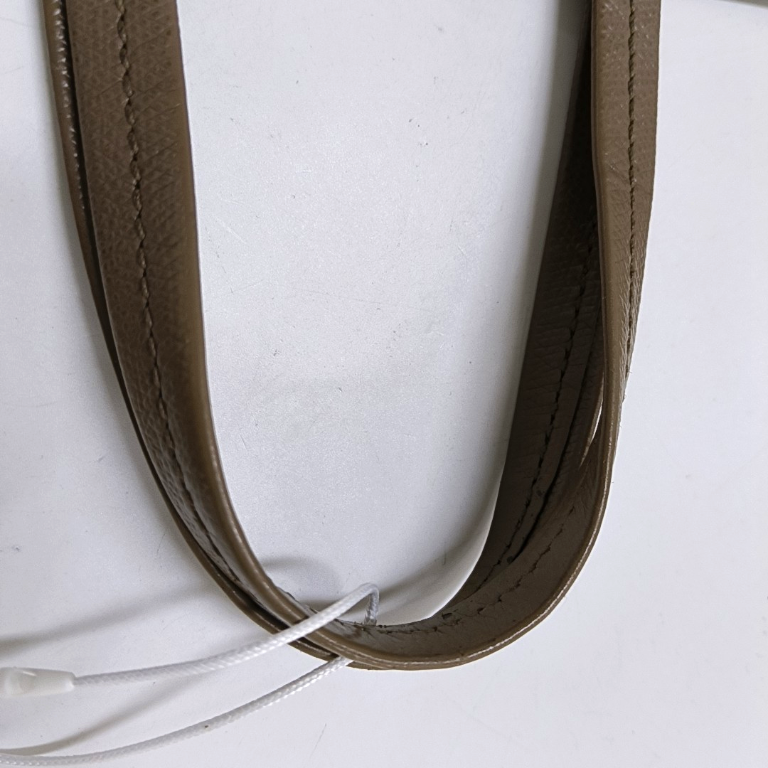 Authenticated pre-owned  Vertical Cabas Calfskin Gray - Crossbody Bag at Looply